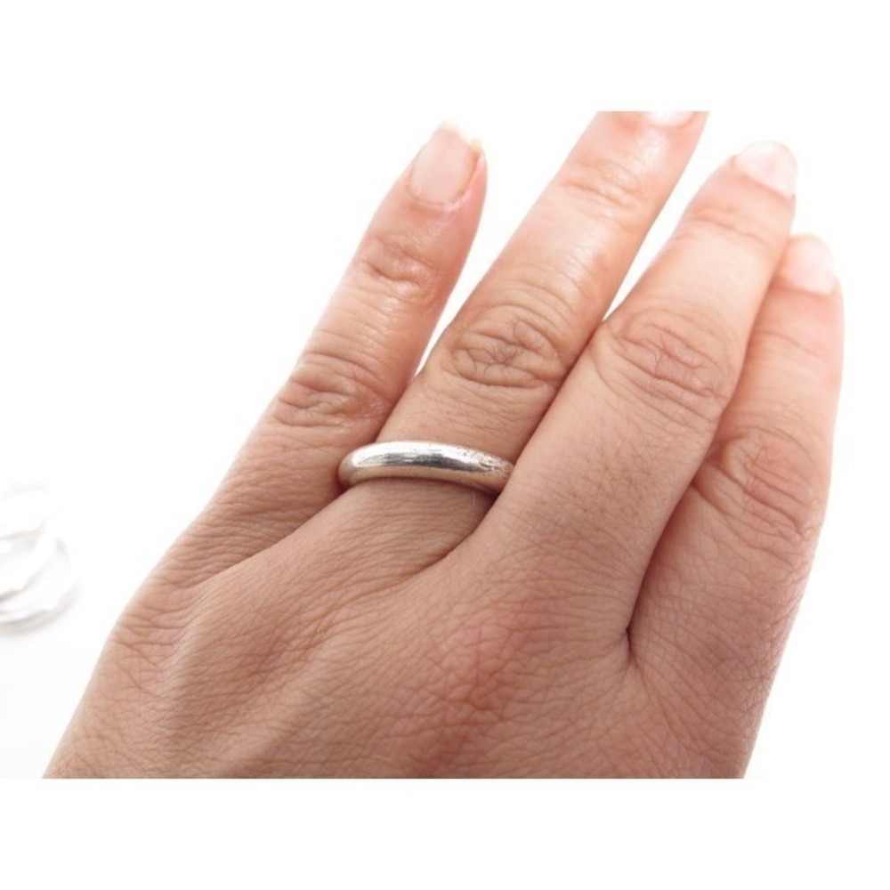 Size‎ 9.25 Simple Domed Silver Band Ring